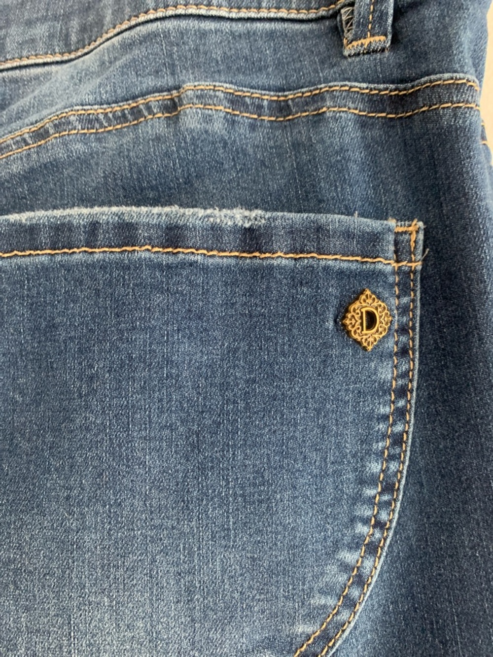 DEMOCRACY Dark Blue High-Rise Skinny Jeans - Picture 4 of 4